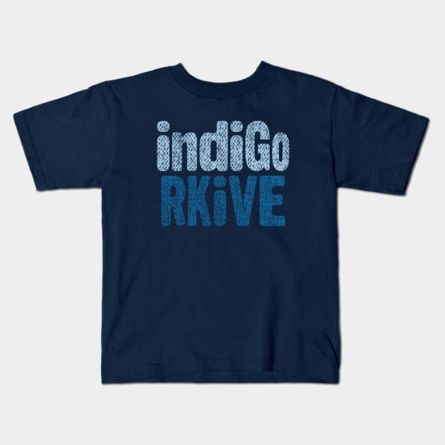 indigo rm Kids T-Shirt by nelkrshop